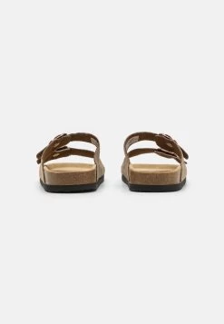 Pier One Leather Unisex - Pantuflas - Stone -Tienda De Ropa 000fb85e1afd4504bcf13e0042582440