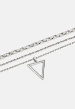 Pier One 3Pack - Collar - Silver-Coloured 7 Pier One 3Pack - Collar - Silver-Coloured -Tienda De Ropa 0939075566a74b089b462fd6f4c080a5