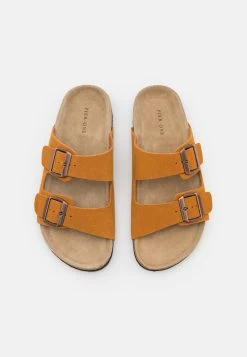 Pier One Leather Unisex - Pantuflas - Cognac -Tienda De Ropa 0a90b3f5ba3a4e3880ec5567c19f8d23