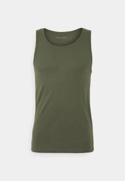 Pier One 3 Pack - Camiseta Interior - Black/Khaki/Mottled Dark Grey -Tienda De Ropa 0f2fccc3500d43e89c1d03ced73ce834