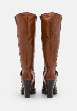 Pier One Leather- Botas De Tacón - Cognac -Tienda De Ropa 15cd9aca37c24520887417c629b27eb2
