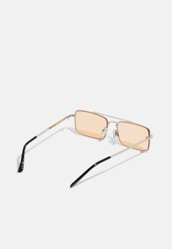 Pier One Unisex - Gafas De Sol - Silver-Coloured, Orange -Tienda De Ropa 17ece33ad48f437c8dd610439392fa2e