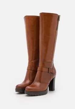 Pier One Leather- Botas De Tacón - Cognac -Tienda De Ropa 1e904b13bbe04b61b591958331895eb3