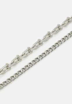 Pier One 2Pack - Collar - Silver-Coloured -Tienda De Ropa 23c8383e0729412092bac4e451522a5d