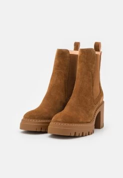 Pier One Leather - Botines De Tacón - Cognac -Tienda De Ropa 2be65df1ec21468c939e38989695e7b8