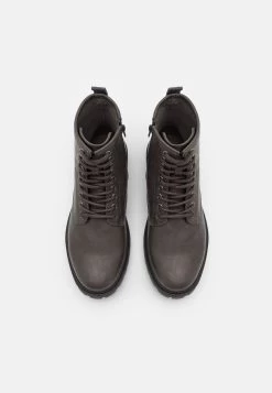 Pier One Unisex - Botines Con Cordones - Grey -Tienda De Ropa 3607680cad744fea88f5de58bb512045