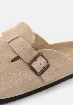 Pier One Leather Unisex - Pantuflas - Beige -Tienda De Ropa 3a708888ffe24adea054184dfdfb2406
