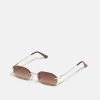 Pier One Unisex - Gafas De Sol - Gold-Coloured -Tienda De Ropa 3f81d0c4dc6f4ff49ea3fc6d1fd9fad6