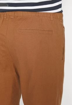Pier One Linen Blend Drawcord Shorts- Shorts - Brown -Tienda De Ropa 47f3ba1fb7dc4b3aa672e604b9fed1fe