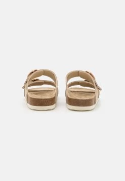 Pier One Leather - Sandalias Planas - Beige -Tienda De Ropa 5360c7abaa9e4ffeb91d653059a98728