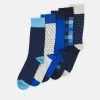 Pier One 5 Pack - Calcetines - White/Blue/Dark Blue -Tienda De Ropa 580acb82325f4f248c45bf41b74d44c3