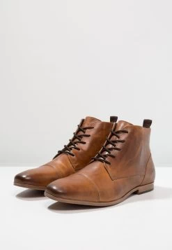 Pier One Botines Con Cordones - Cognac -Tienda De Ropa 5d459ab4af5d4e87ad4470b299be69f0