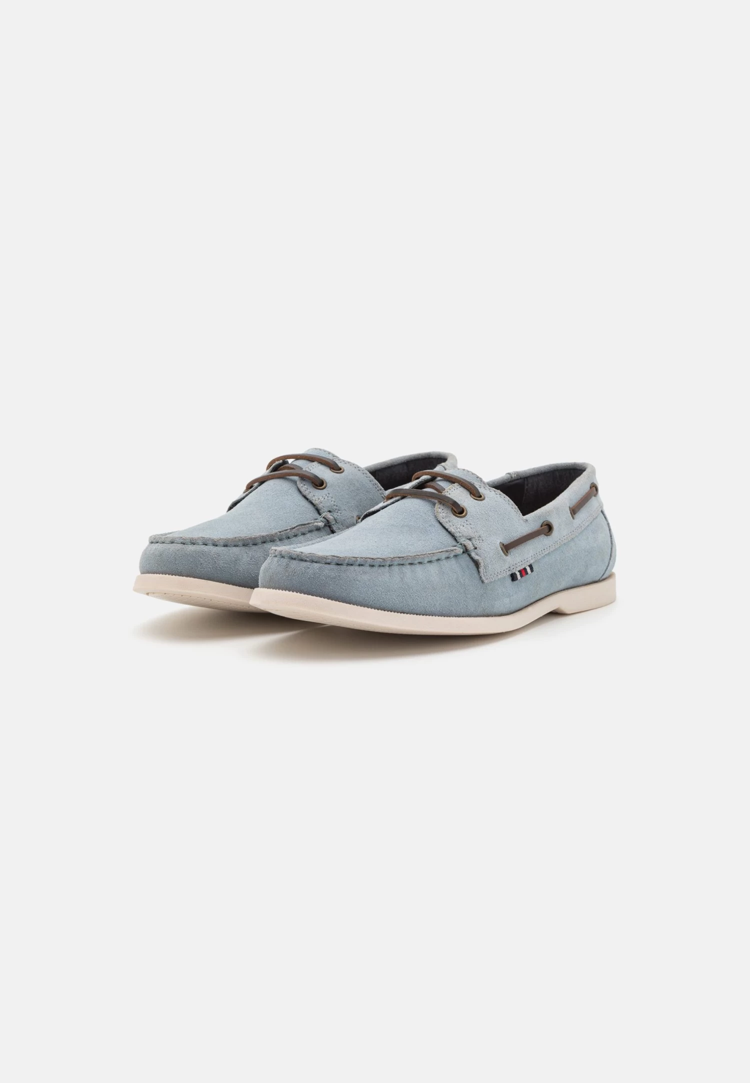Pier One Leather Unisex - Náuticos - Light Blue 4 Pier One Leather Unisex - Náuticos - Light Blue - Imagen 2