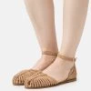 Pier One Leather- Sandalias - Beige -Tienda De Ropa 62e82f17cb7542a8b5e9bbd5197ce173
