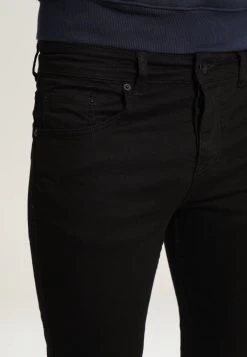 Pier One Vaqueros Slim Fit - Black Denim -Tienda De Ropa 646de6f9260144bdb0accfd4a43771c3