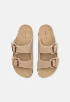 Pier One Leather Unisex - Pantuflas - Beige -Tienda De Ropa 658db7c748df48419a27fd940a9ac1ce