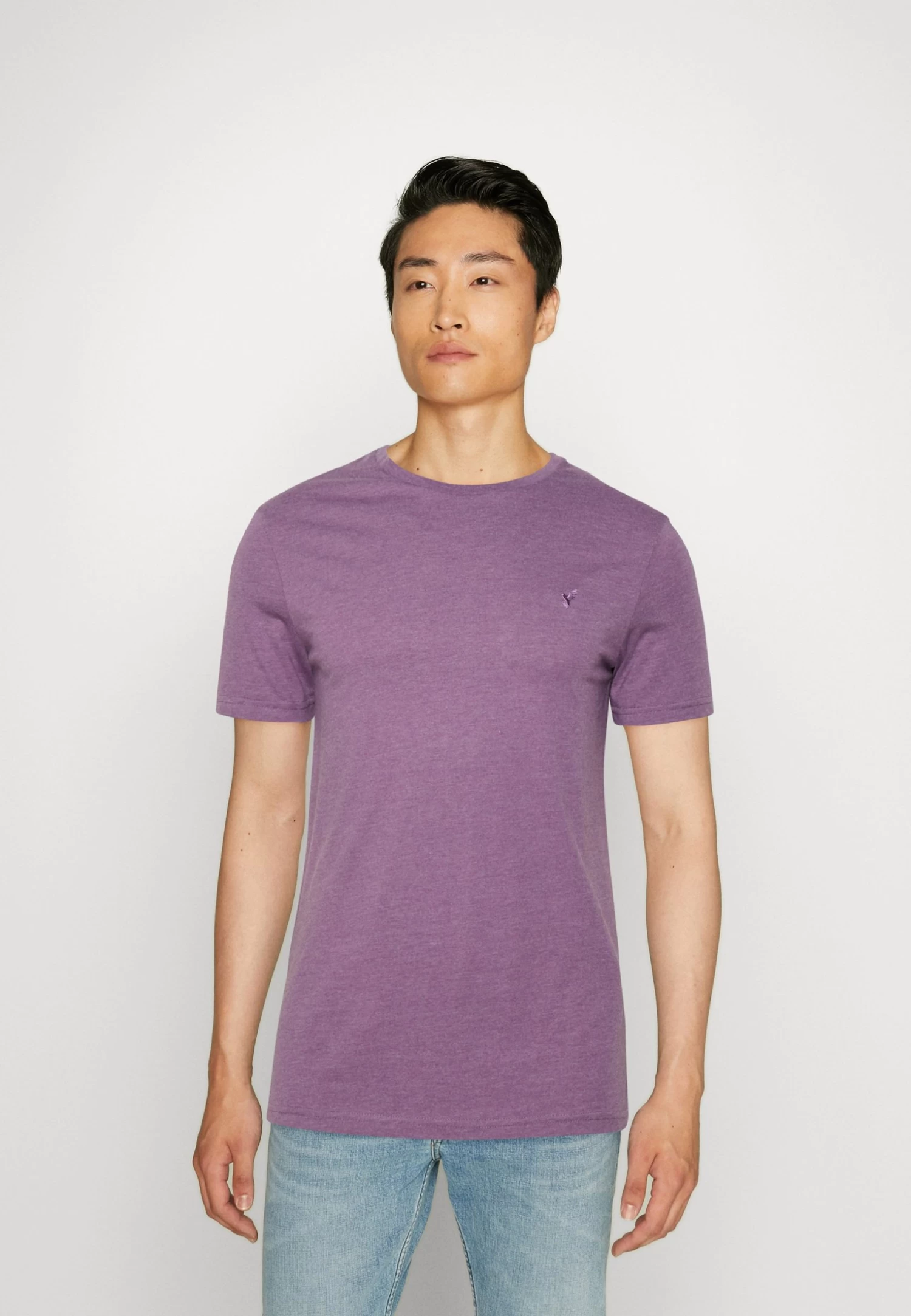 Pier One 5 Pack - Camiseta Básica - Mottled Blue/Light Green/Off-White 6 Pier One 5 Pack - Camiseta Básica - Mottled Blue/Light Green/Off-White - Image 4