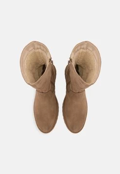 Pier One Leather Winter Boot - Botas - Taupe -Tienda De Ropa 6764689a7b054af99a293cad010b9f7b