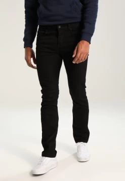 Pier One Vaqueros Slim Fit - Black Denim