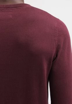 Pier One Basic Crewneck - Jersey De Punto - Bordeaux -Tienda De Ropa 72a7a328184e47ac946a1a6f2ee77cd7