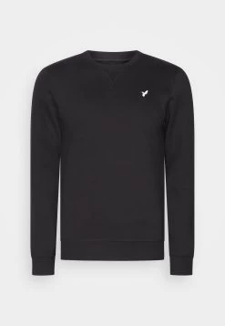 Pier One Sudadera - Black/Mottled Grey -Tienda De Ropa 7954a7df4b094e52bda097136e48cead