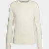 Pier One Basic Crewneck - Jersey De Punto - Off White -Tienda De Ropa 7ef1077363aa4f3da9c083ab2f9f8bb8
