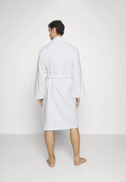 Pier One Shawl Towel Bathrobe - Albornoz - White -Tienda De Ropa 810bc3a6eb794e409f319428e591ae5e
