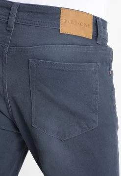 Pier One Coloured Baron - Vaqueros Slim Fit - Dark Blue -Tienda De Ropa 8190d0381c3340488df2e1b56401ad3b