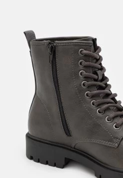 Pier One Unisex - Botines Con Cordones - Grey -Tienda De Ropa 82bd184e7ab747aa887abd7a99f16eb3