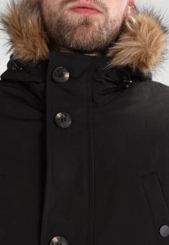 Pier One Parka - Black 16 Pier One Parka - Black -Tienda De Ropa 83a6f641a86e43faa8ef00a6c10df83a