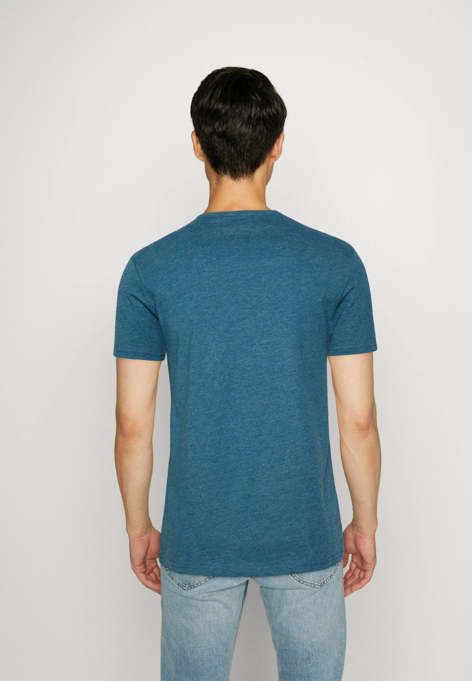 Pier One 5 Pack - Camiseta Básica - Mottled Blue/Light Green/Off-White 5 Pier One 5 Pack - Camiseta Básica - Mottled Blue/Light Green/Off-White - Image 3