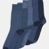 Pier One 5 Pack - Calcetines - Mottled Blue -Tienda De Ropa a08563201cda47afaa5ee1db1b1bc579