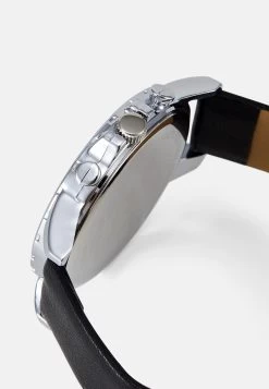 Pier One Reloj - Black/Silver-Coloured -Tienda De Ropa a405f32d91574594bfe0eb57bcbec044