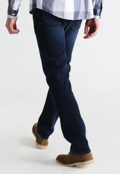 Pier One Basic - Vaqueros Rectos - Dark Blue Denim -Tienda De Ropa a4ebfb4549ae43cc8fd6ef9a34b37b32