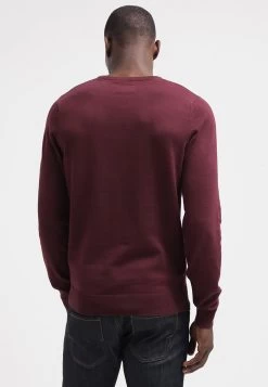 Pier One Basic Crewneck - Jersey De Punto - Bordeaux -Tienda De Ropa aaf245cbddbb47c589ef82b506fadeca