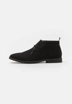 Pier One Unisex - Zapatos Con Cordones - Black