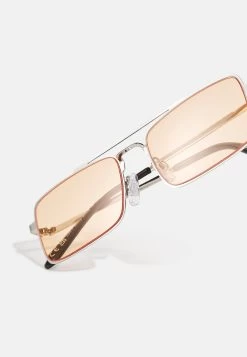 Pier One Unisex - Gafas De Sol - Silver-Coloured, Orange -Tienda De Ropa c3e0b08b50694894a004abe5f6d7d7b9