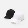 Pier One Unisex 2 Pack - Gorra - Black/White -Tienda De Ropa c81afa5f2a2041ba9384bf535a217551