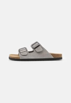 Pier One Leather Unisex - Pantuflas - Grey