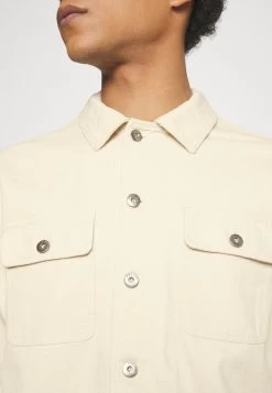 Pier One Undyed Twill- Chaqueta Vaquera - White -Tienda De Ropa d72bf7cf76b04ba396f021941020b1bc