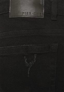 Pier One Shorts Vaqueros - Black -Tienda De Ropa d96f86941118437187434cfc39e864fc