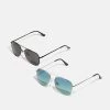 Pier One 2 Pack - Gafas De Sol - Black/Blue