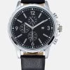 Pier One Reloj - Black/Silver-Coloured