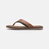 Pier One Leather - Sandalias De Dedo - Cognac -Tienda De Ropa f0917e4ddff84ebaafc6b16c27326696
