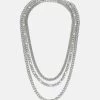 Pier One 3 Pack Unisex - Collar - Silver-Coloured