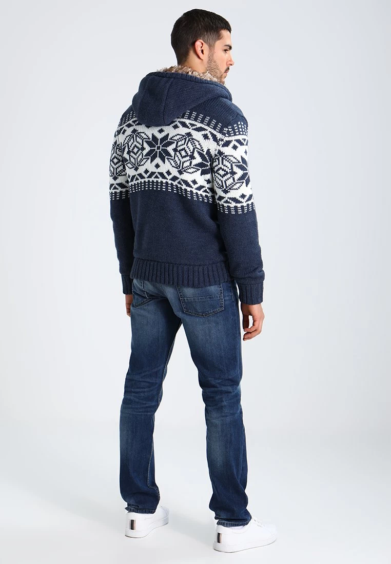 Pier One Chaqueta De Punto - Blue Melange 5 Pier One Chaqueta De Punto - Blue Melange - Image 3