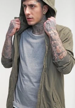 Pier One Parka - Khaki -Tienda De Ropa ffa45efc2dcd46dca209c3efa063c7ea